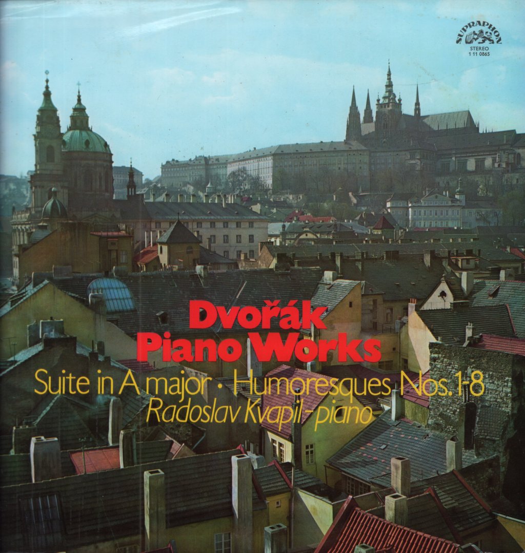 Radoslav Kvapil - Dvorak Piano Works - Lp