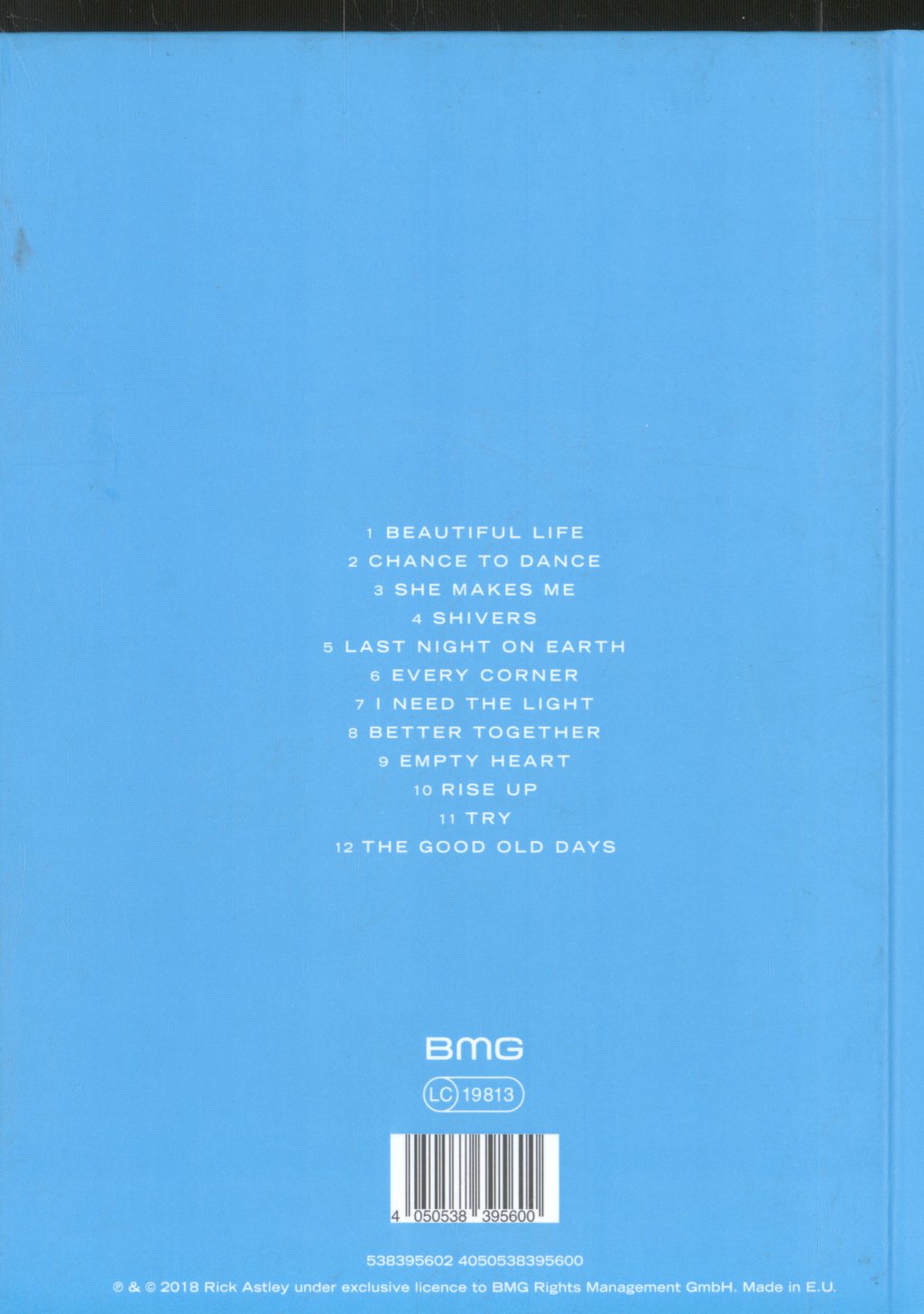 Rick Astley - Beautiful Life - Cd