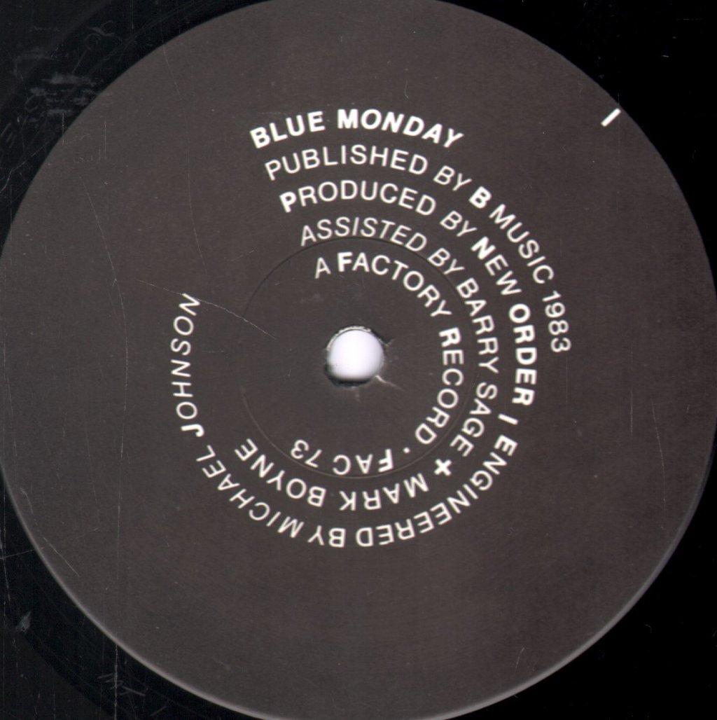 New Order - Blue Monday - 12 Inch
