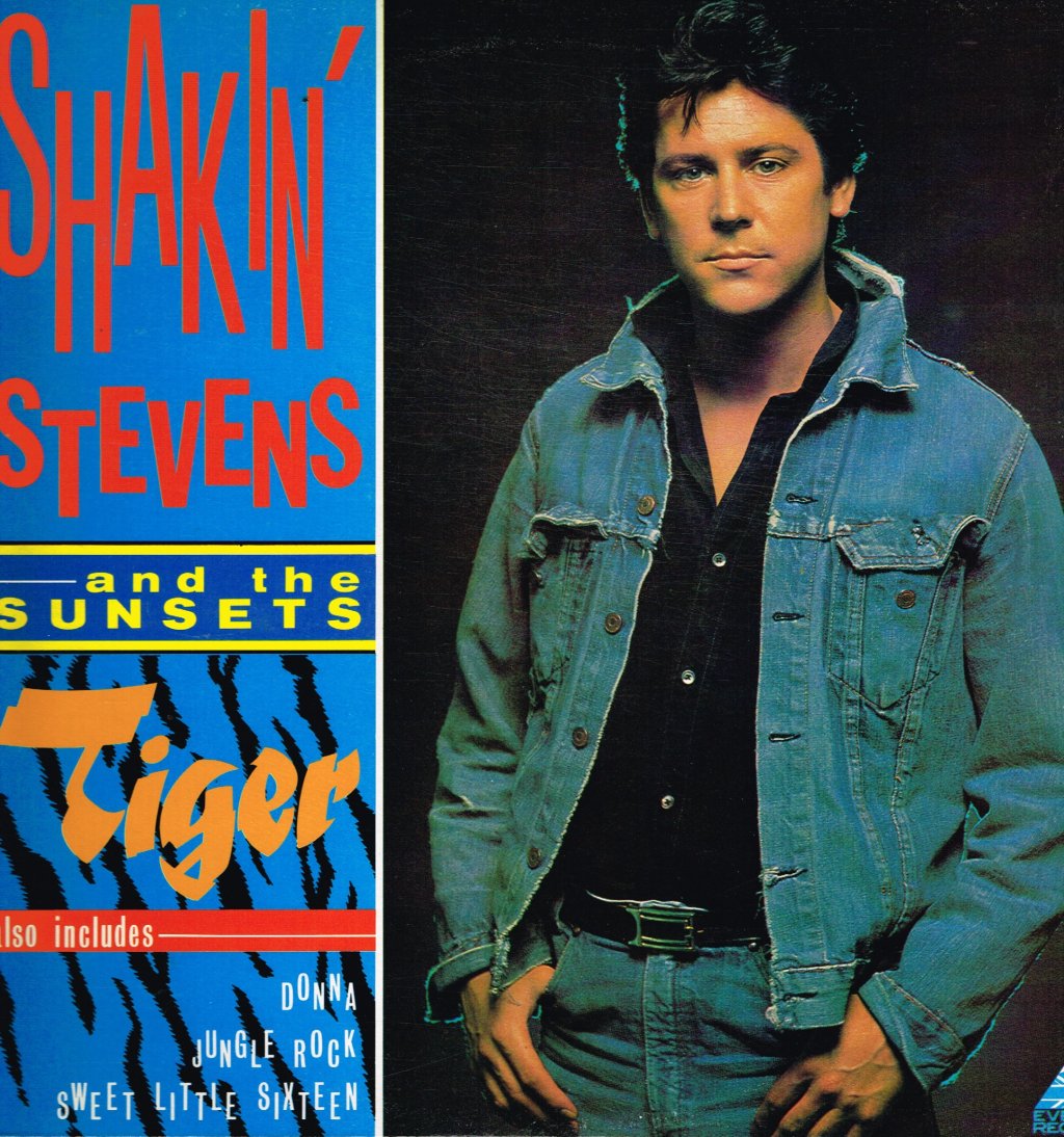Shakin' Stevens And The Sunsets - Tiger - Lp