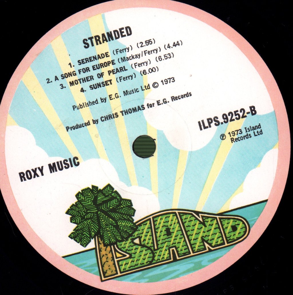 Roxy Music - Stranded - Lp