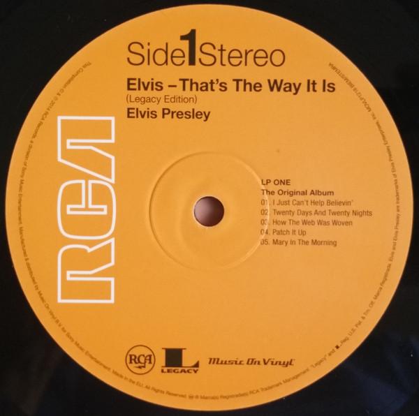 Elvis Presley - That's The Way It Is - Lp Set