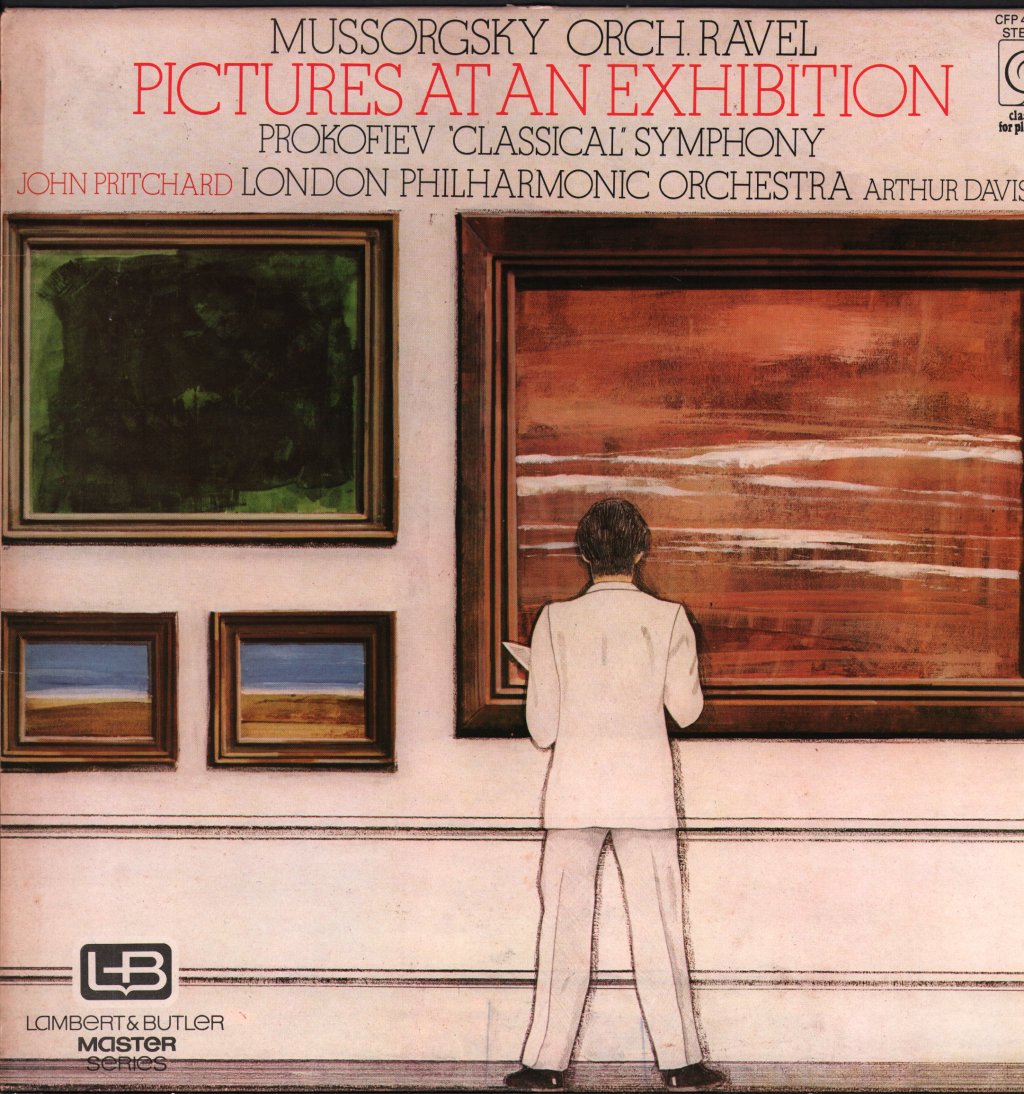 John Pritchard / London Philharmonic Orchestra - Mussorgsky - Pictures At An Exhibition / Prokofiev - Lp