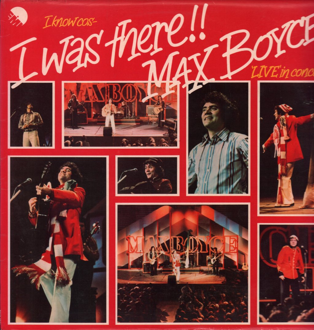 Max Boyce - I Was There - Lp