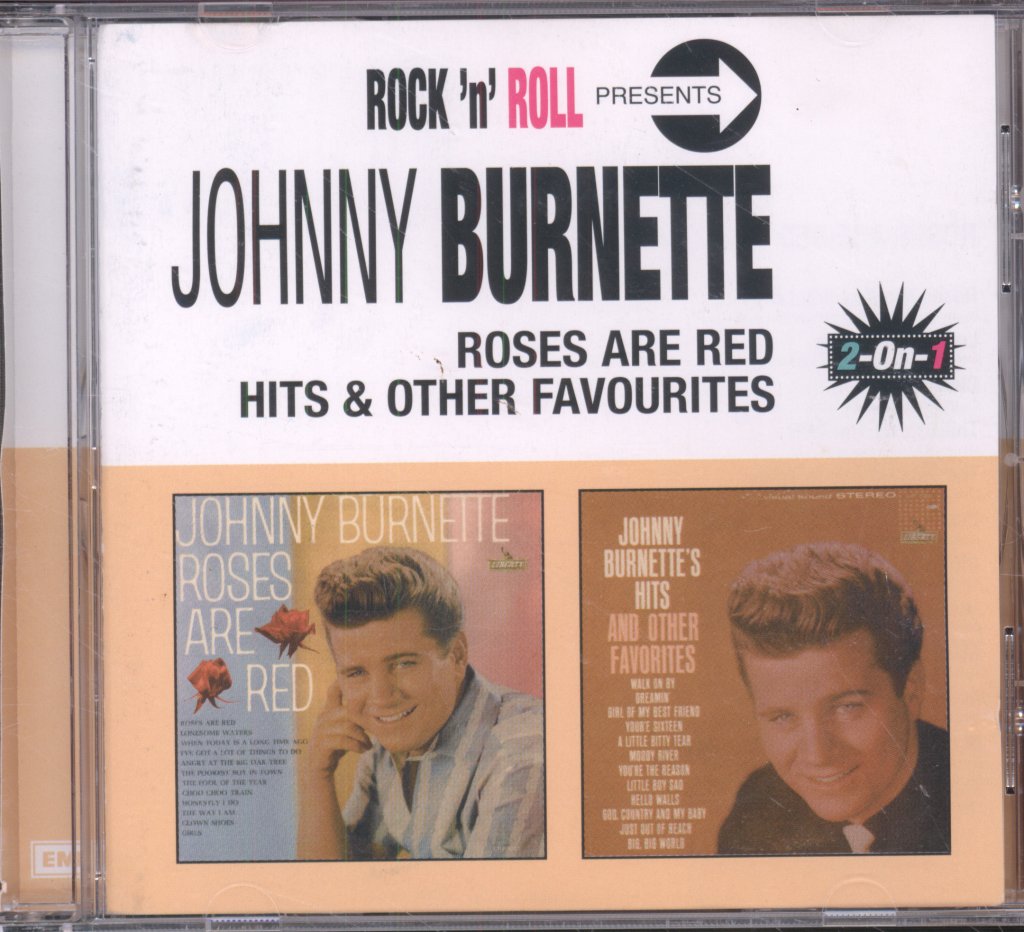 Johnny Burnette - Roses Are Red / Hits & Other Favourites - Cd