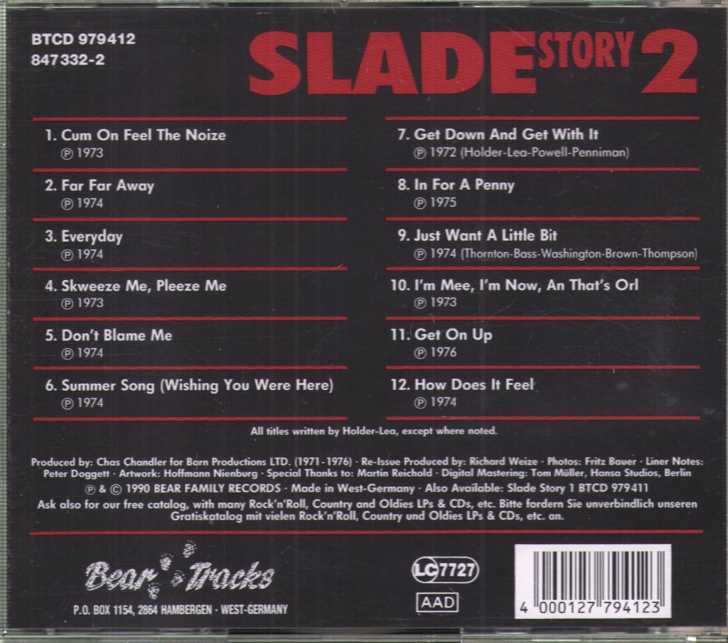 Slade - Story Of Slade Volume 2 - Cd
