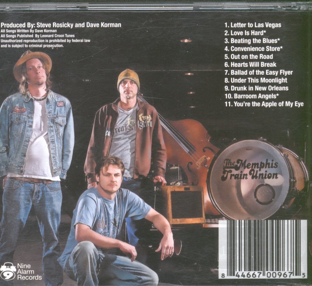 Memphis Train Union - Out On The Road - Cd