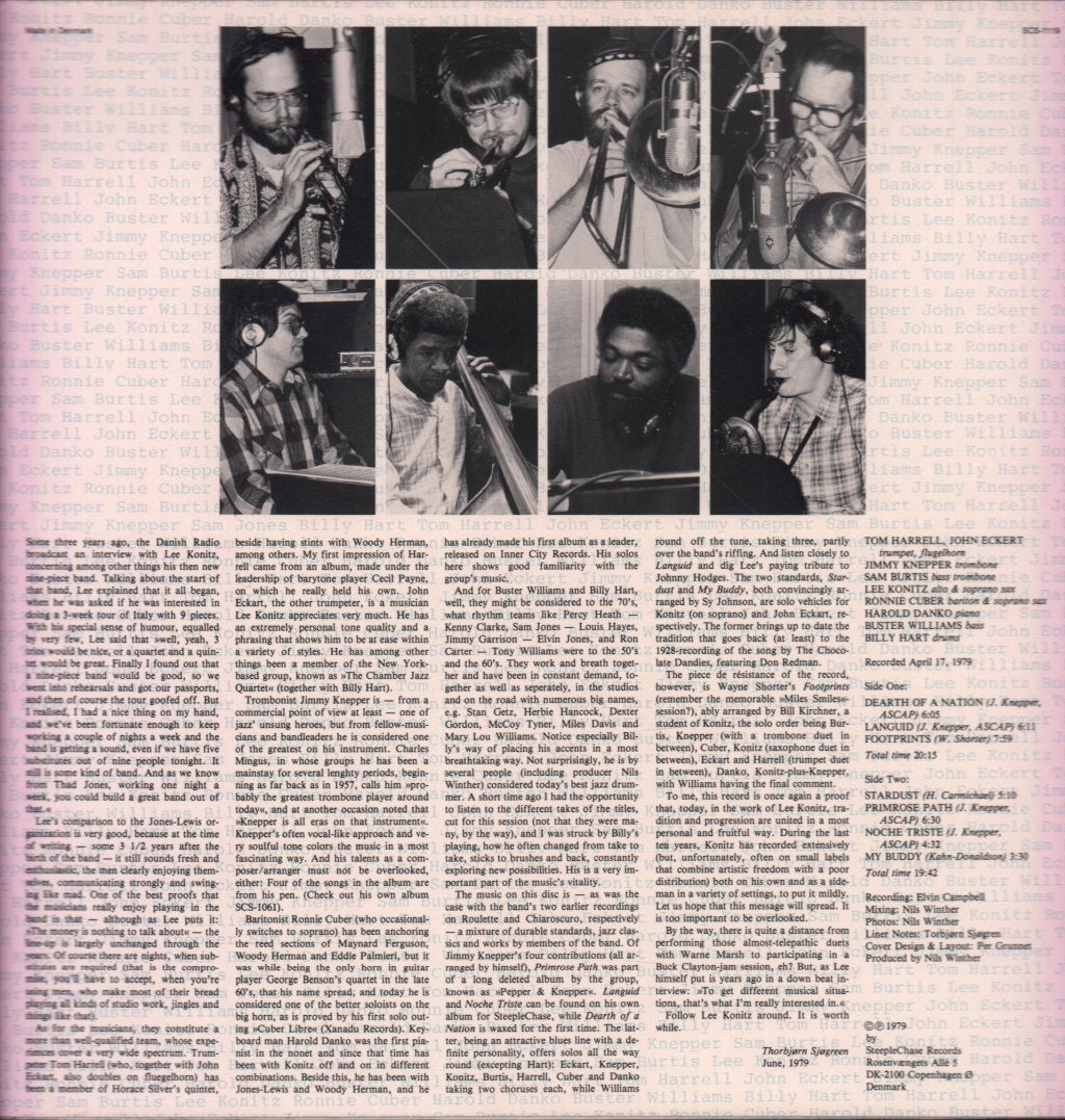 Lee Konitz Nonet - Yes Yes Nonet - Lp