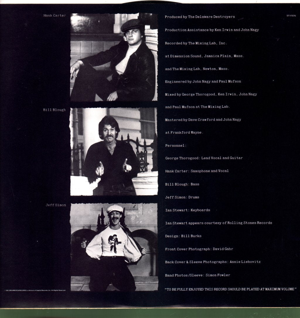 George Thorogood And The Destroyers - Bad To The Bone - Lp