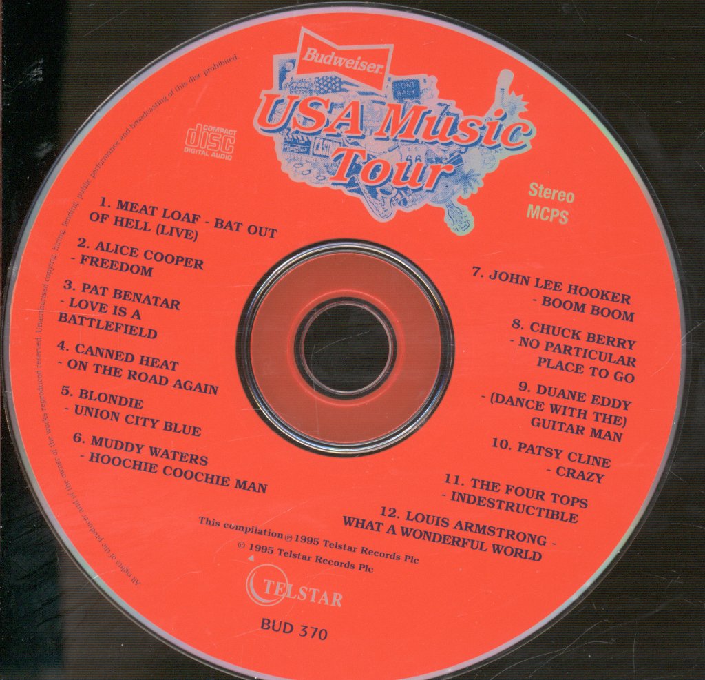 Various Artists - Budweiser USA Music Tour - Cd