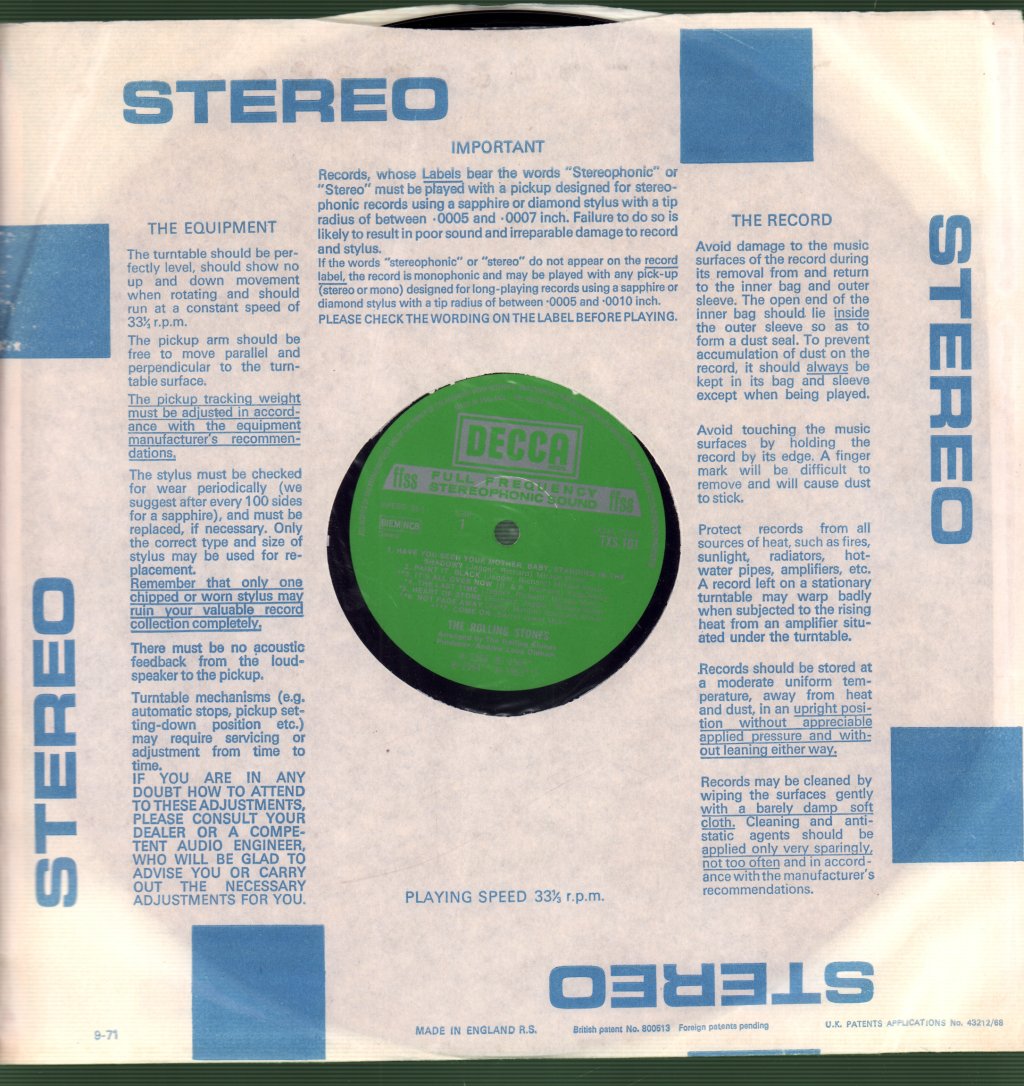 Rolling Stones - Big Hits - Lp