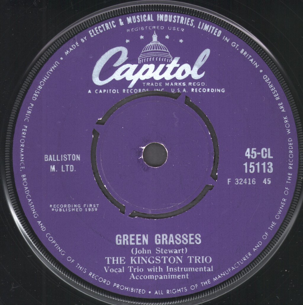 Kingston Trio - Coo Coo-U - 7 Inch