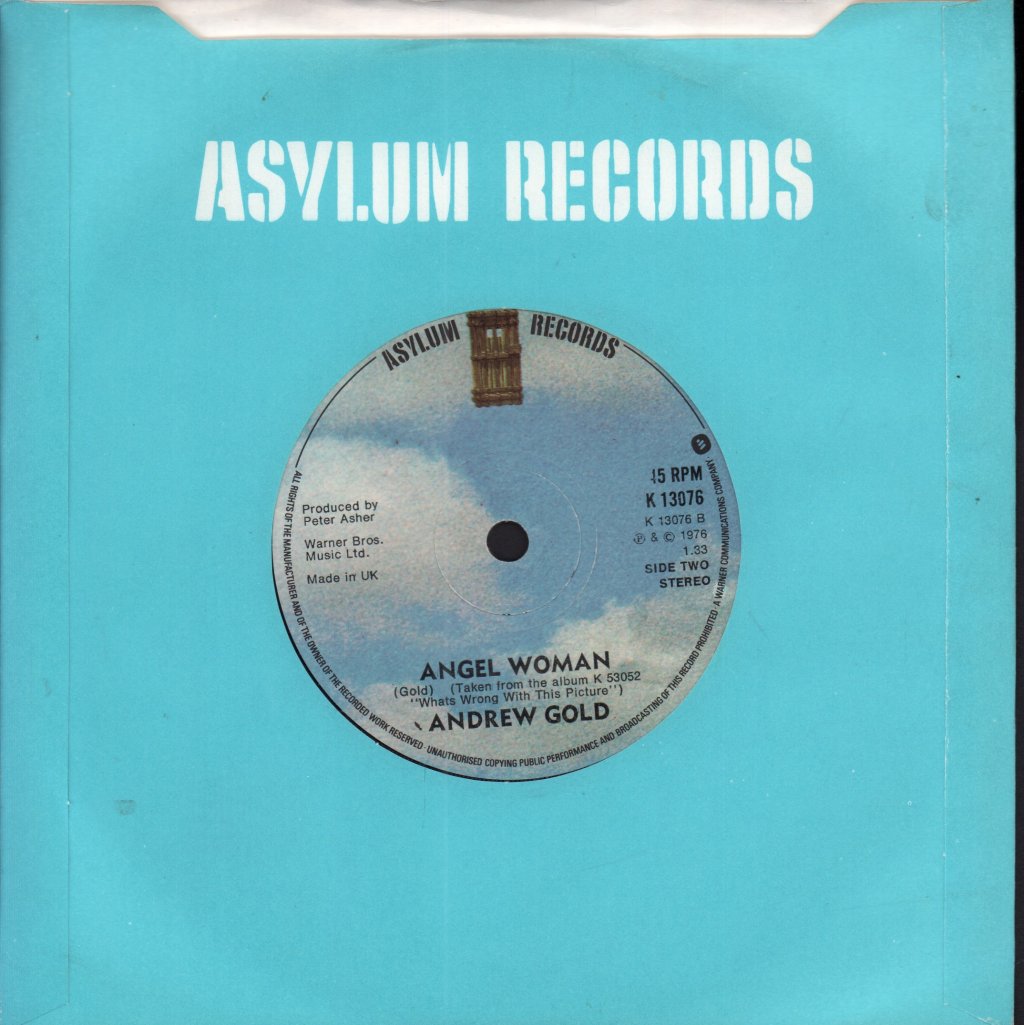 Andrew Gold - Lonely Boy - 7 Inch