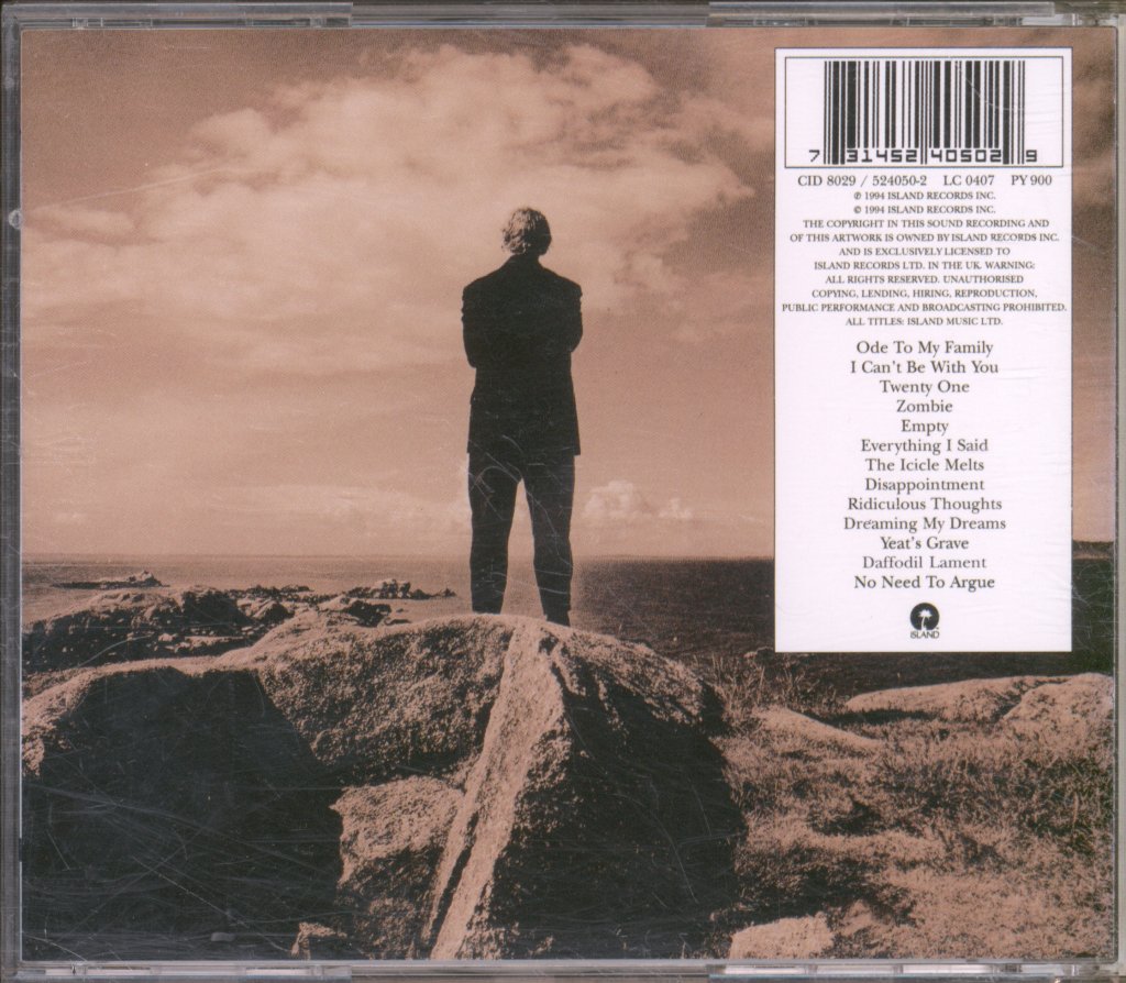 Cranberries - No Need To Argue - Cd