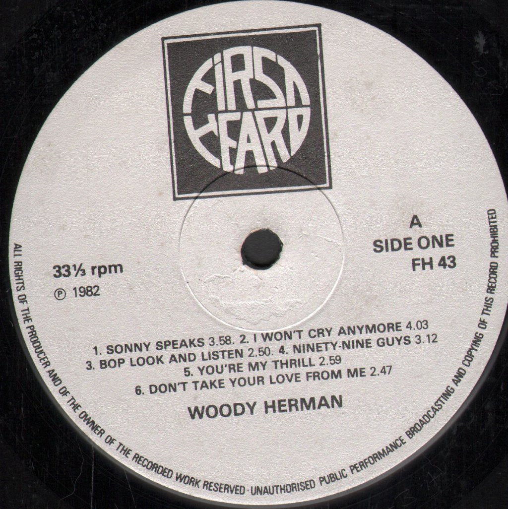 Woody Herman And His Orchestra - It Pours - Lp