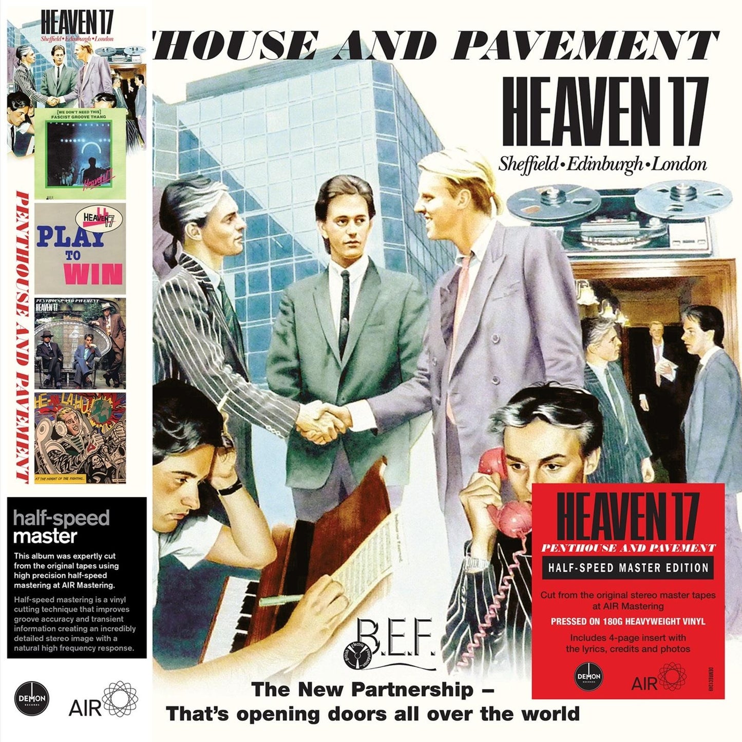 Heaven 17 - Heaven 17: Penthouse and Pavement - Half-Speed Master Edition Vinyl - Lp