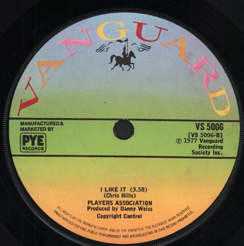 Players Association - Disco Inferno - 7 Inch