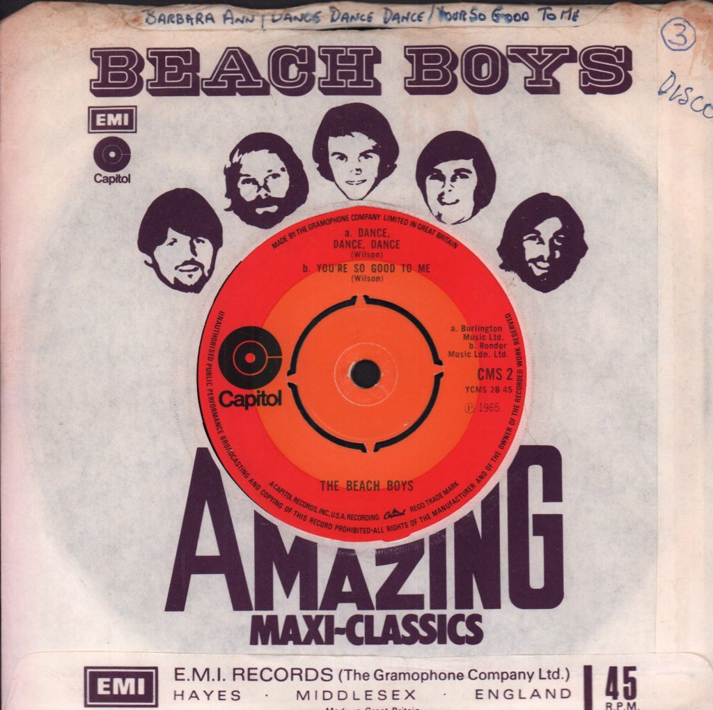 Beach Boys - Barbara Ann - 7 Inch