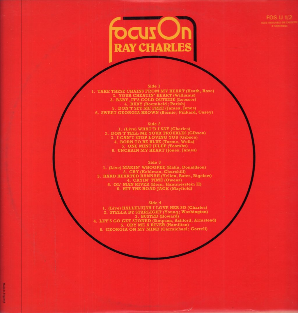 Ray Charles - Focus On - Double Lp