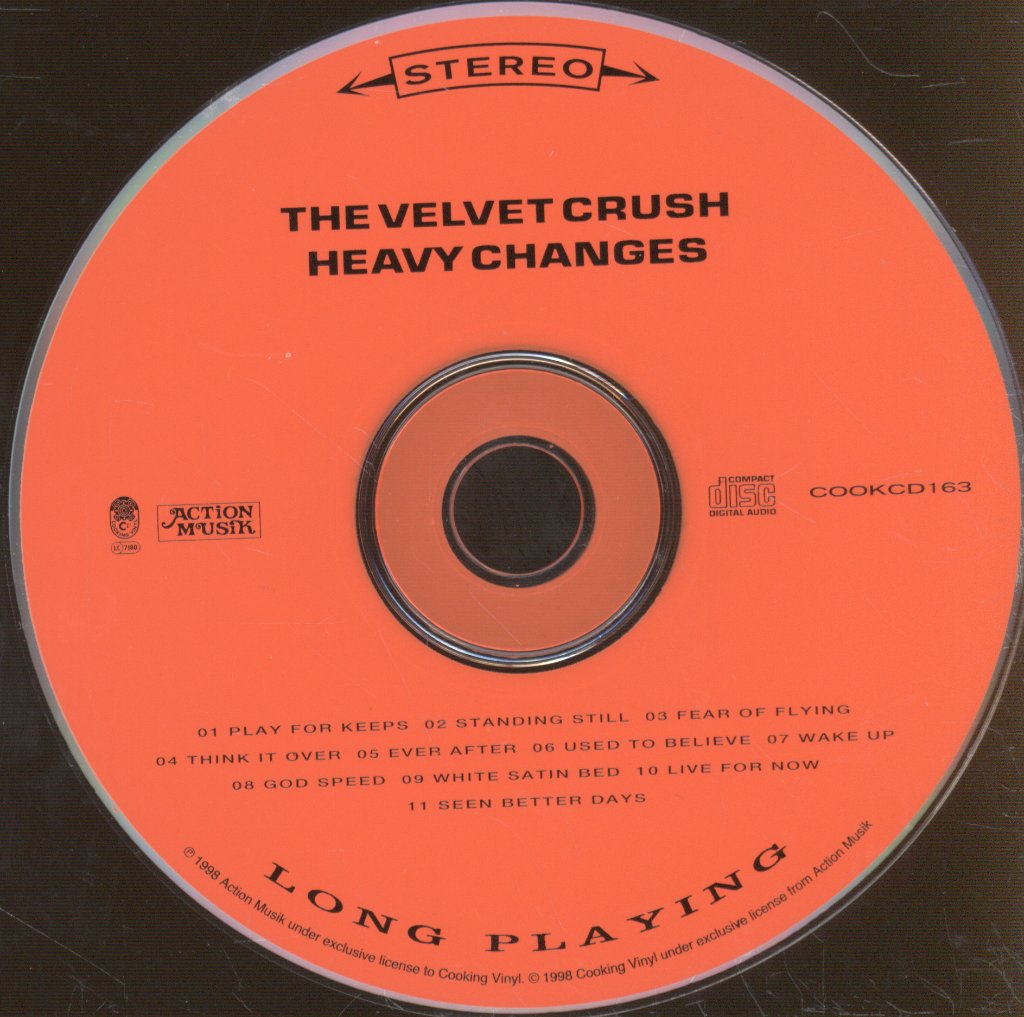 Velvet Crush - Heavy Changes - Cd