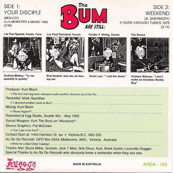 Bum - Go Crazy - 7 Inch