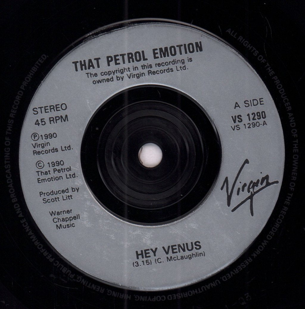 That Petrol Emotion - Hey Venus - 7 Inch