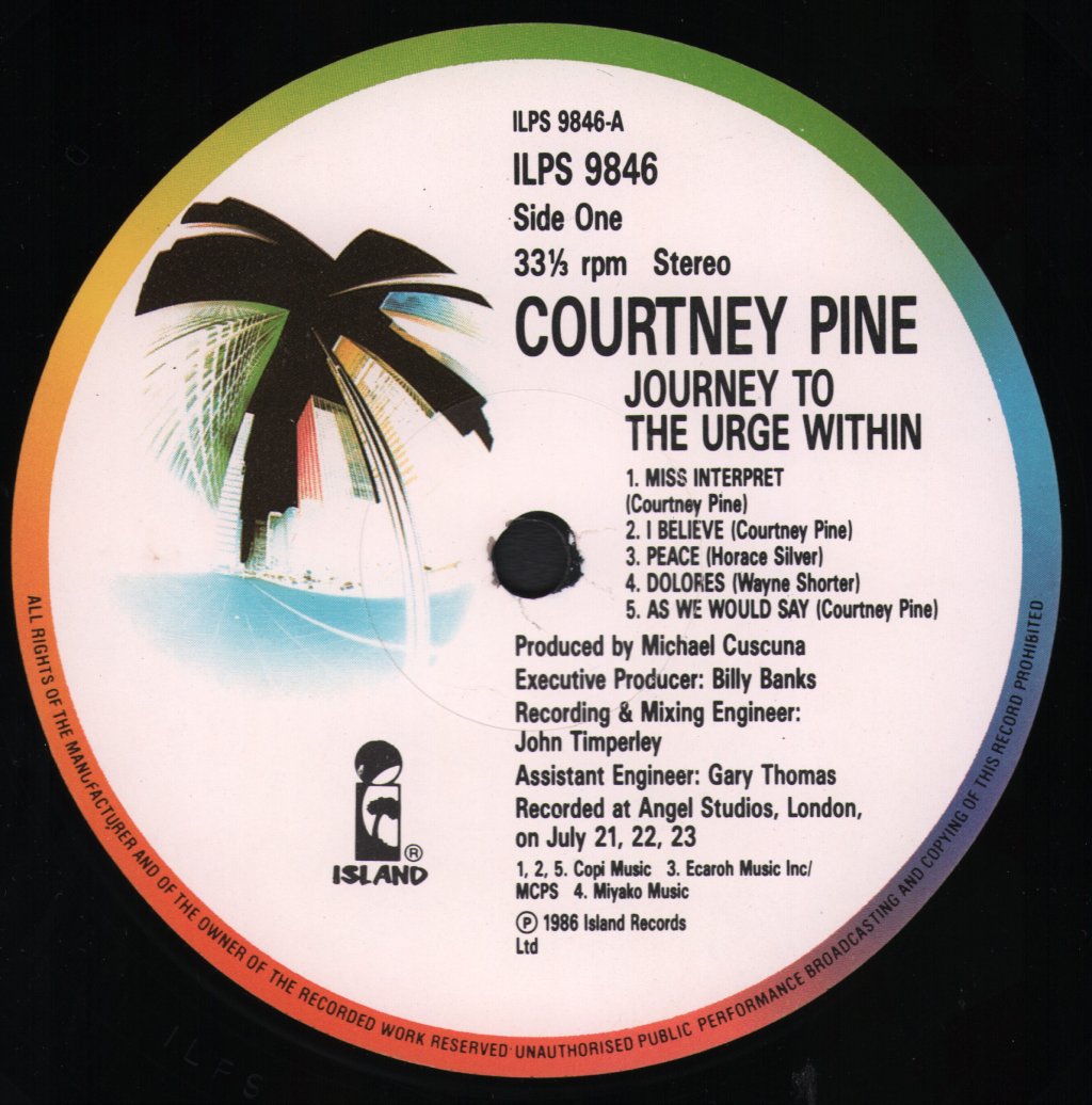 Courtney Pine - Journey To The Urge Within - Lp