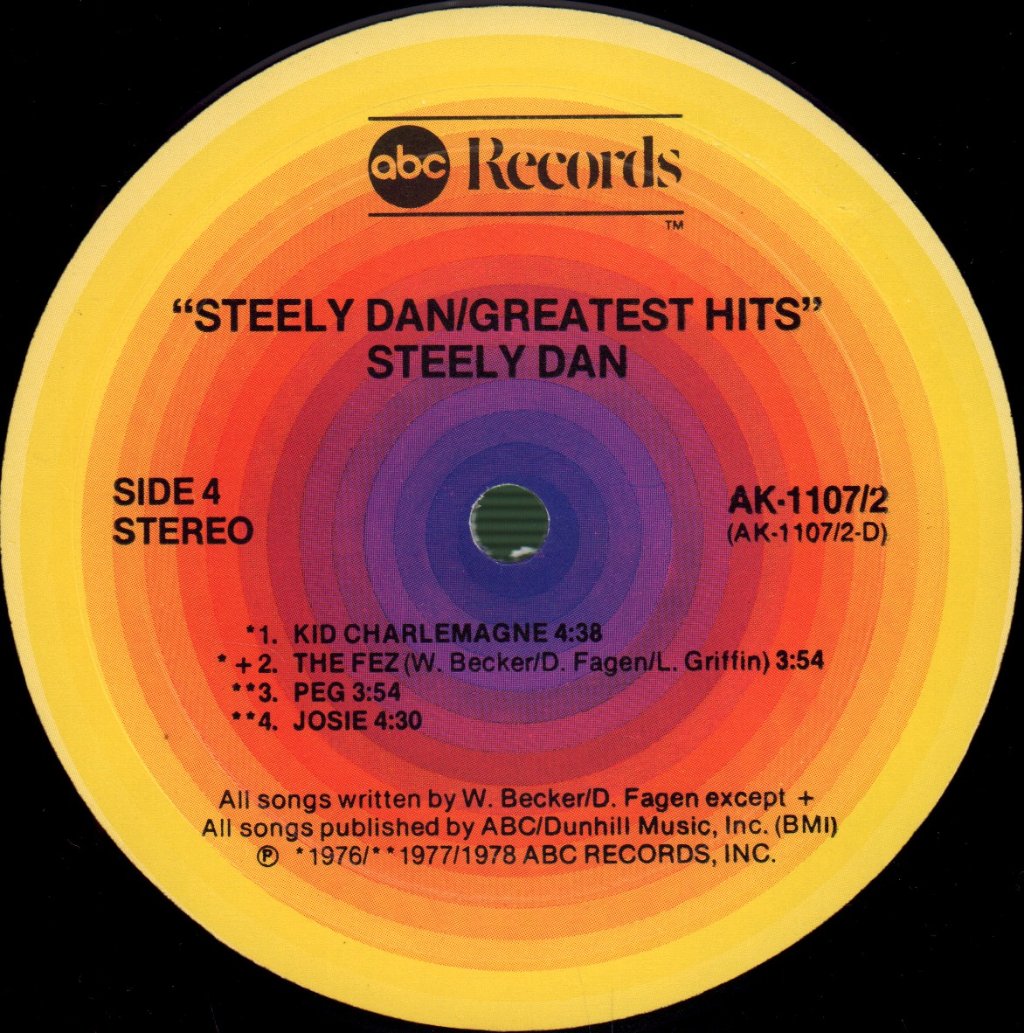 Steely Dan - Greatest Hits - Double Lp