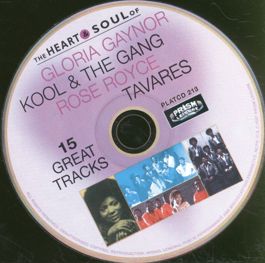 Various Artists - Heart & Soul Of Gloria Gaynor, Kool & The Gang, Rose Royce, Tavares - Cd