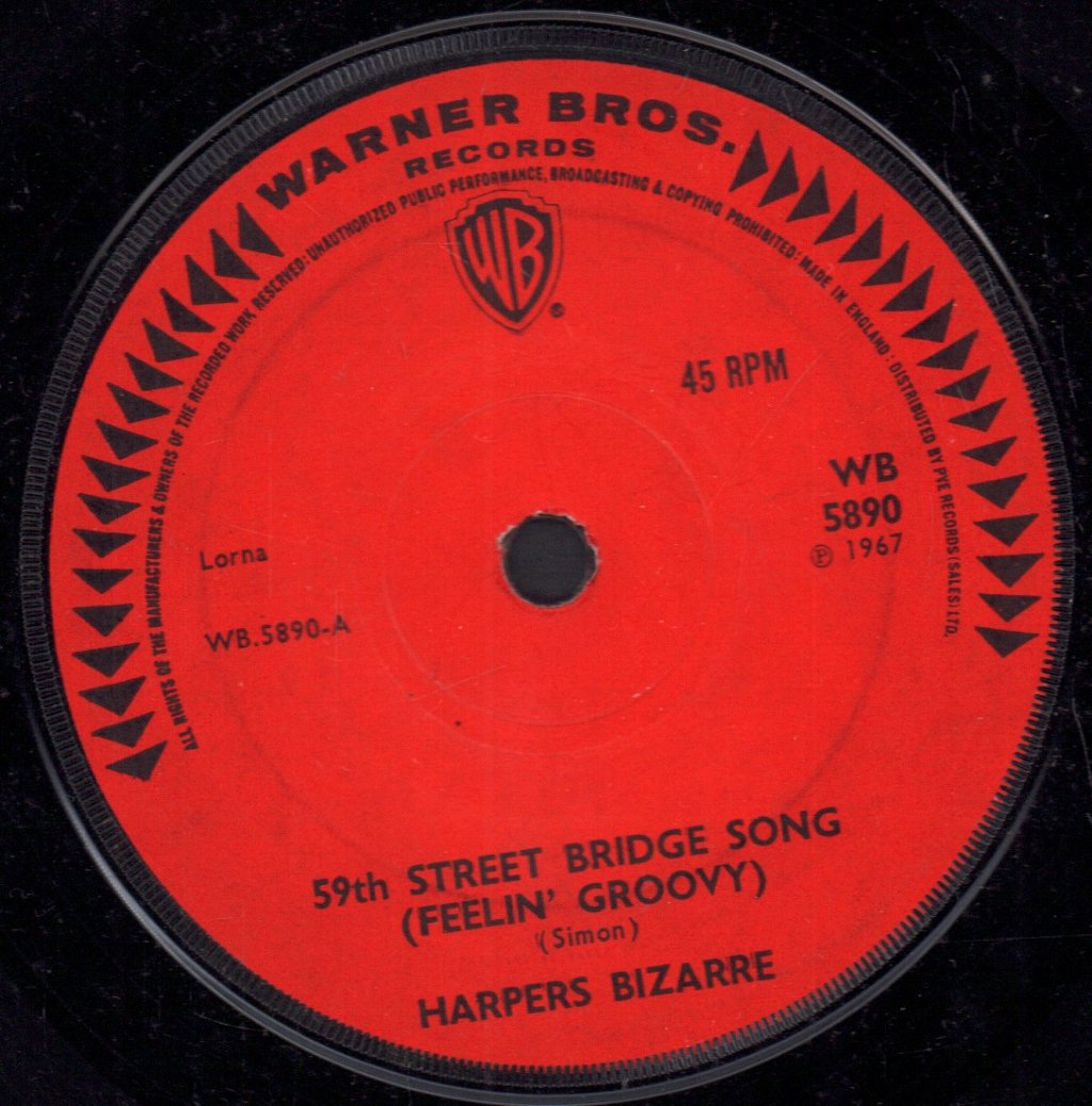 Harpers Bizarre - 59Th Street Bridge Song - 7 Inch