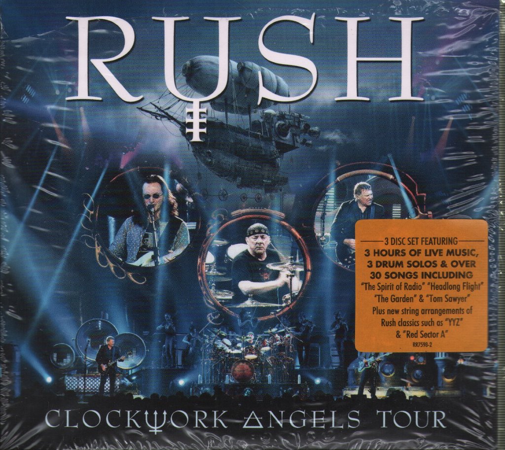 Rush - Clockwork Angels Tour - Triple Cd