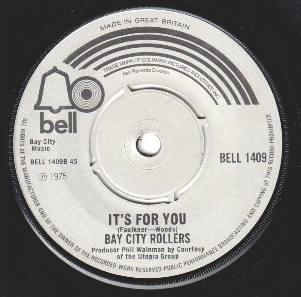 Bay City Rollers - Bye Bye Baby - 7 Inch