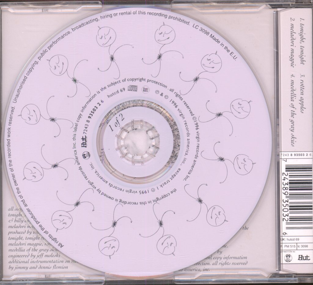 Smashing Pumpkins - Tonight, Tonight - Cd