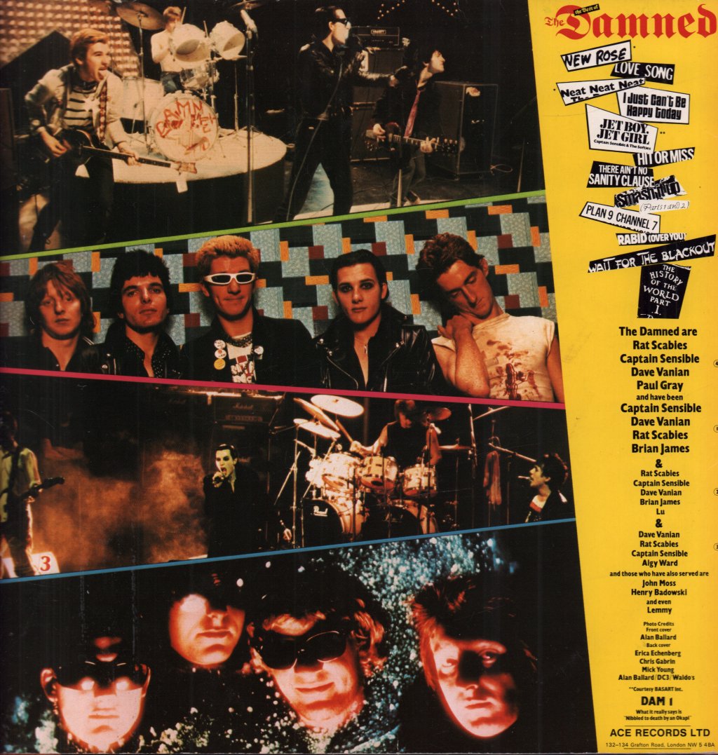 Damned (Punk) - Best Of - Lp