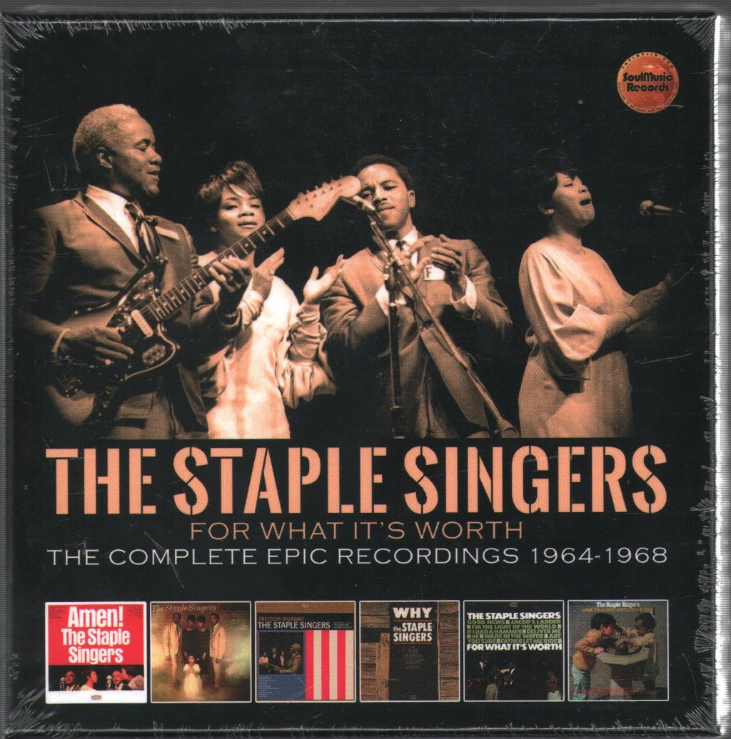 Staple Singers - For What It's Worth (The Complete Epic Recordings 1964-1968) - Cd Set