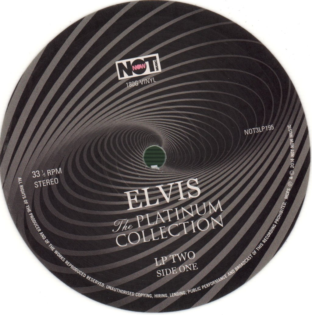 Elvis Presley - Platinum Collection - Triple Lp