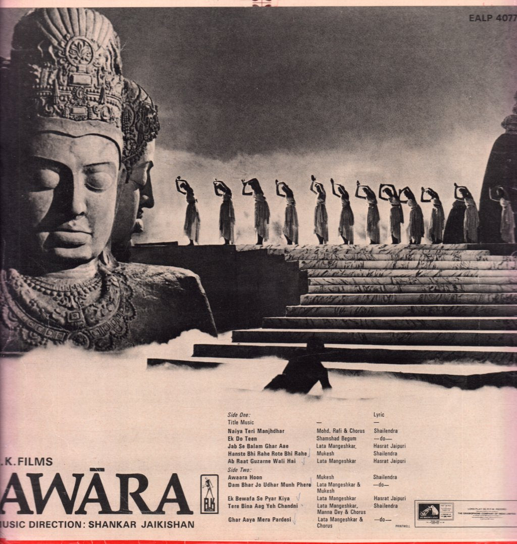 Shankar Jaikishan - Awāra - Lp