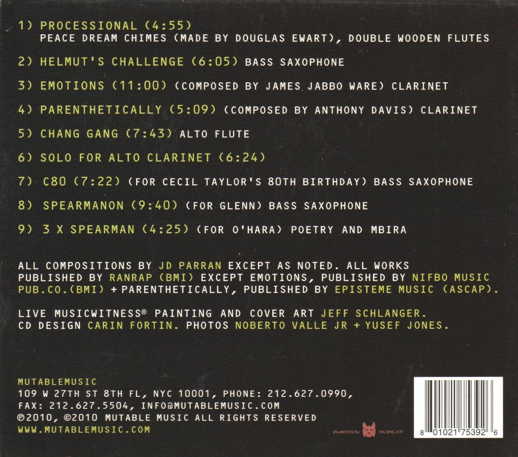 J.D.Parran - Window Spirits - Cd