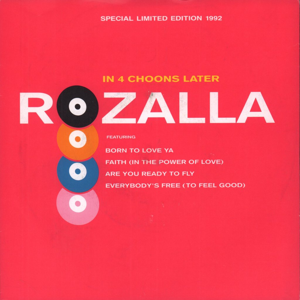 Rozalla - In 4 Choons Later - 7 Inch