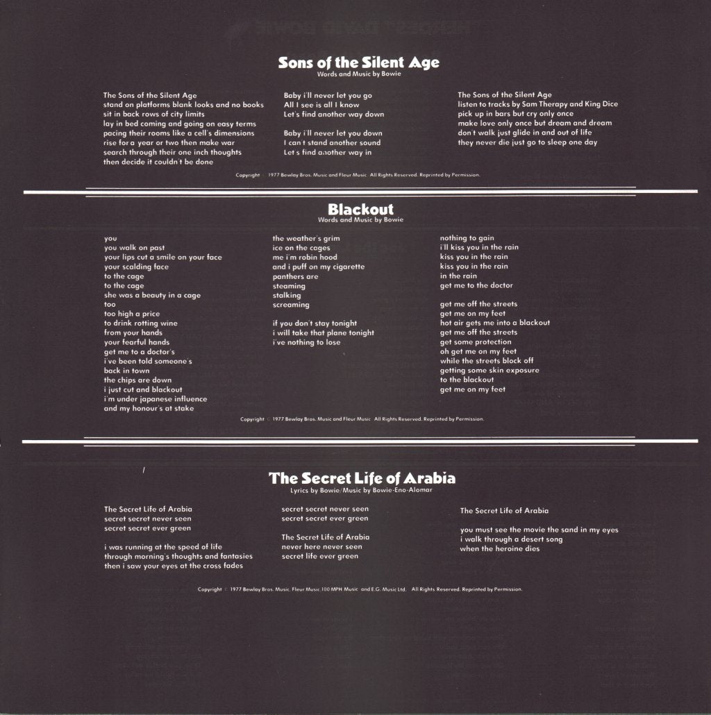 David Bowie - Heroes - Lp