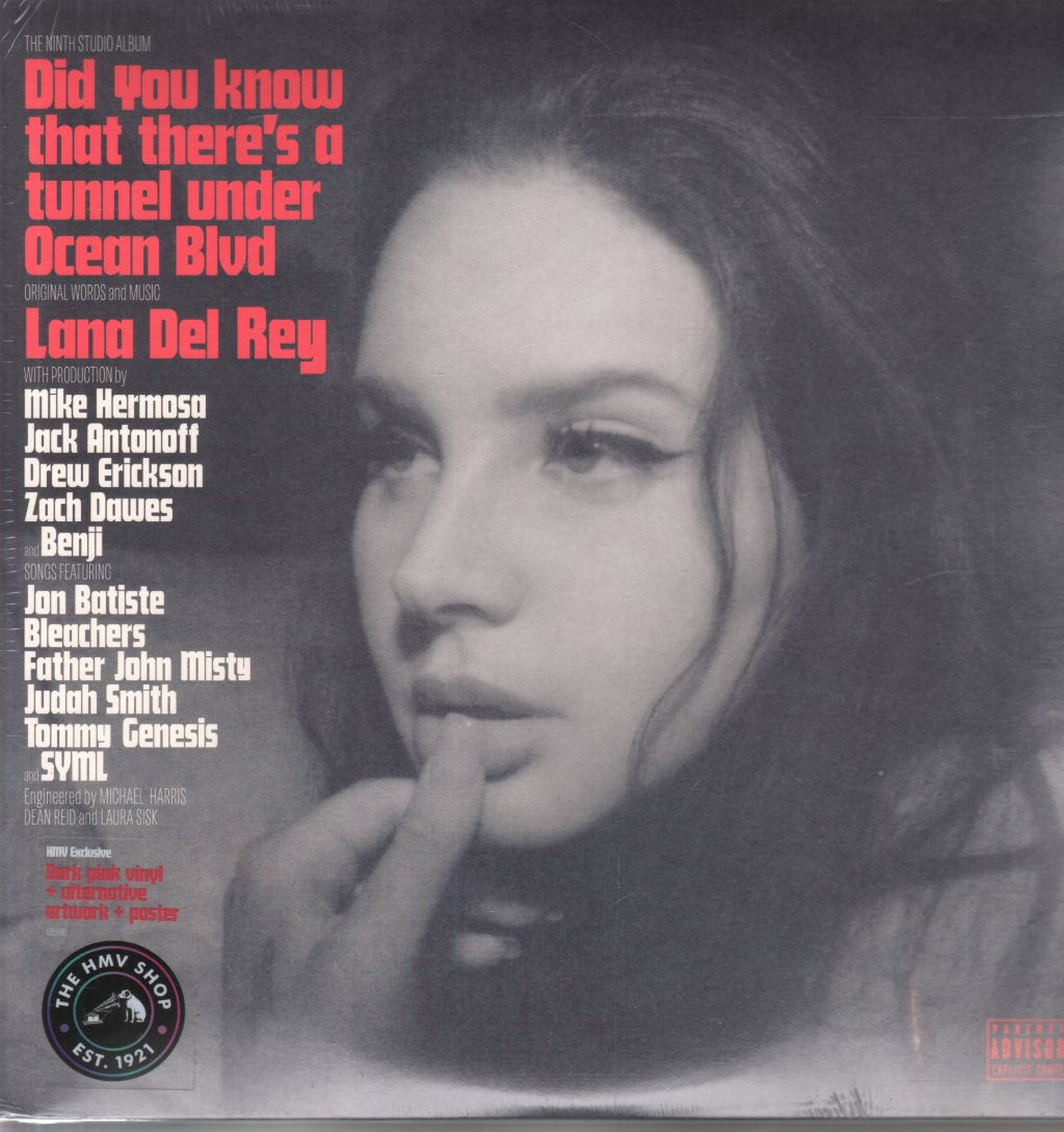Lana Del Rey - Did You Know That There's A Tunnel Under Ocean Blvd - Double Lp