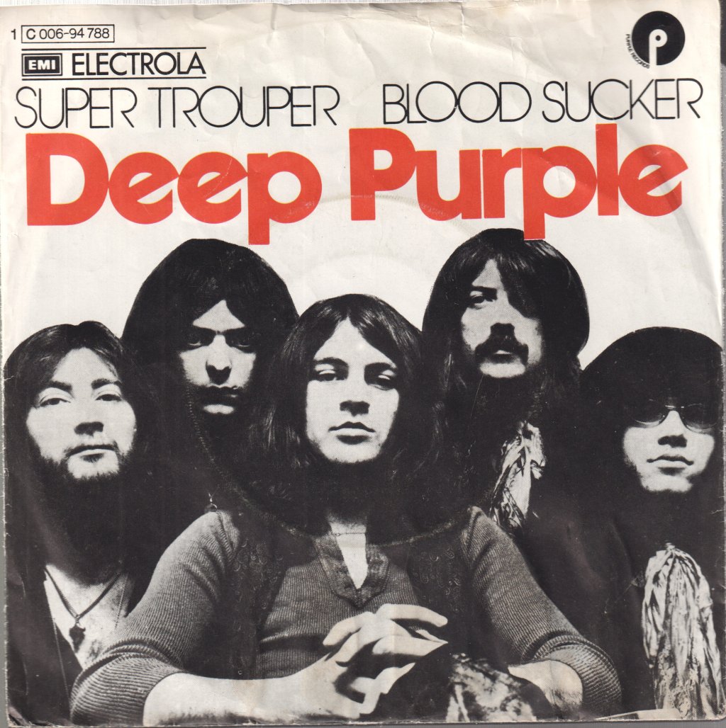 Deep Purple - Super Trouper / Blood Sucker - 7 Inch