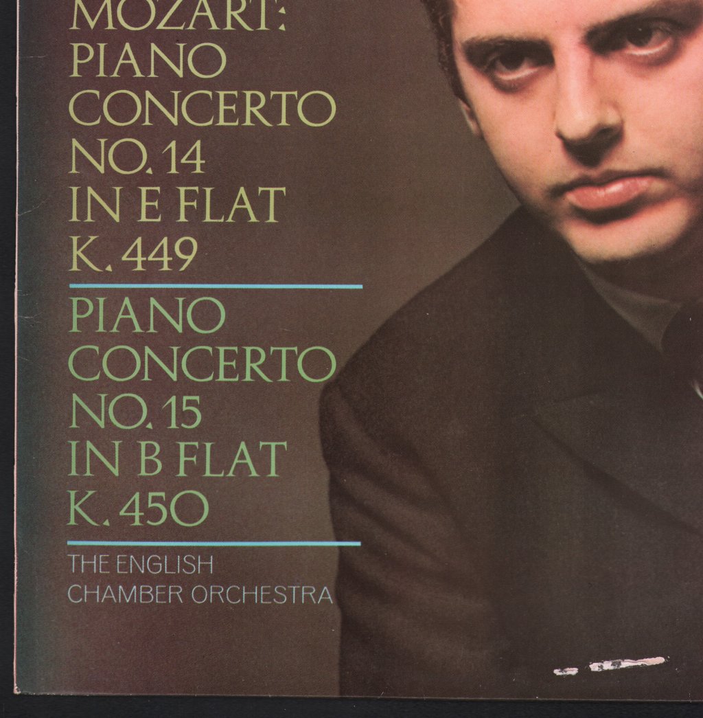 Daniel Barenboim / English Chamber Orchestra - Mozart - Piano Concerto No. 14 In E-Flat, K. 449 /  Piano Concerto No. 15 In B-Flat, K. 450 - Lp