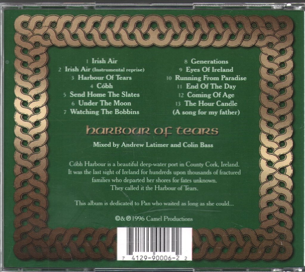 Camel - Harbour Of Tears - Cd