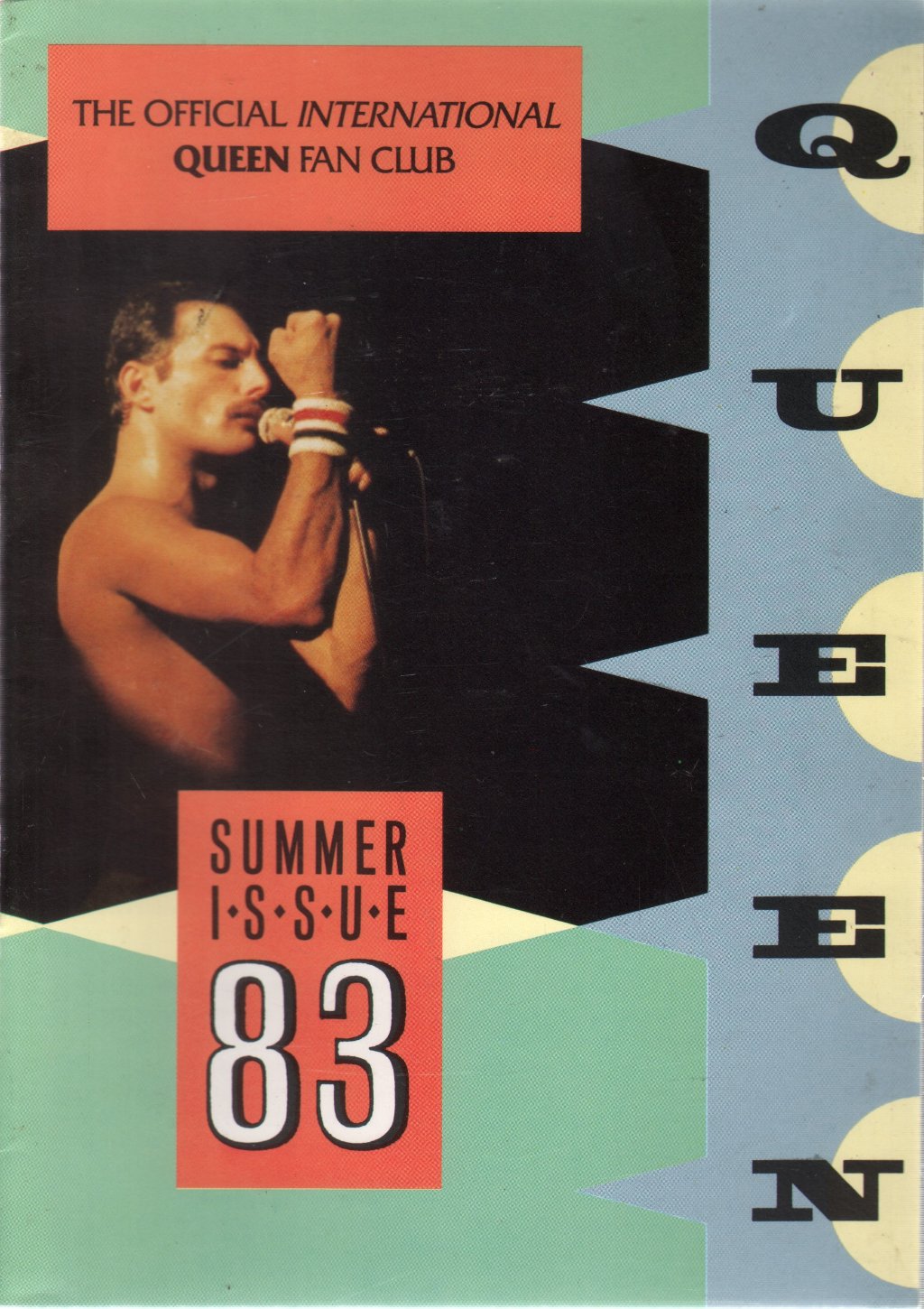 Queen - Official International Queen Fan Club Summer 1983 - Fanzine
