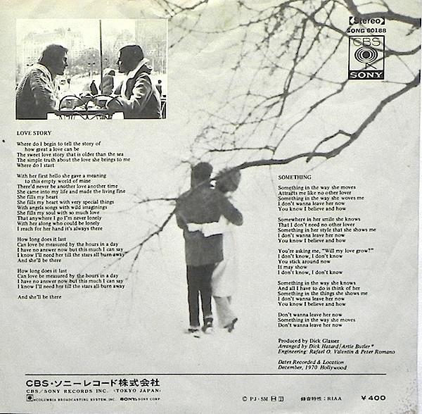 Andy Williams - Love Story - 7 Inch
