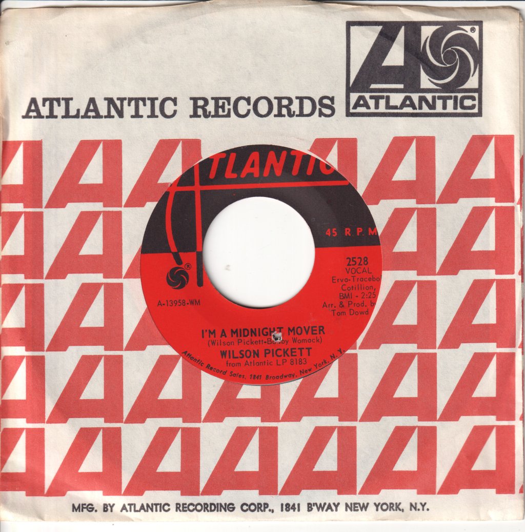 Wilson Pickett - I'm A Midnight Mover - 7 Inch