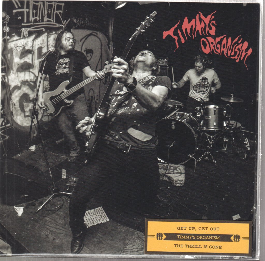 Timmy's Organism - Get Up, Get Out - 7 Inch
