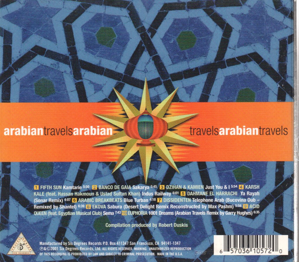 Various Artists - Arabian Travels - Cd