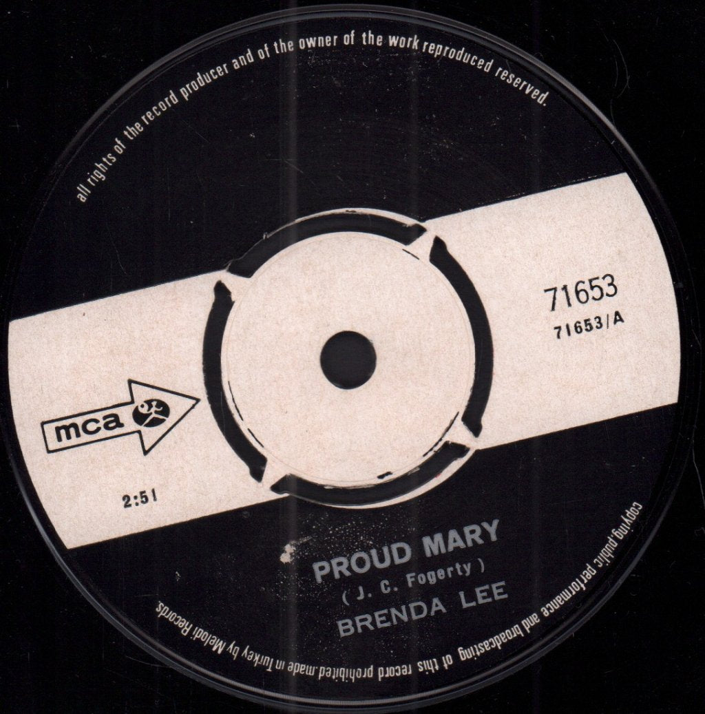 Brenda Lee - Proud Mary / Games People Play - 7 Inch